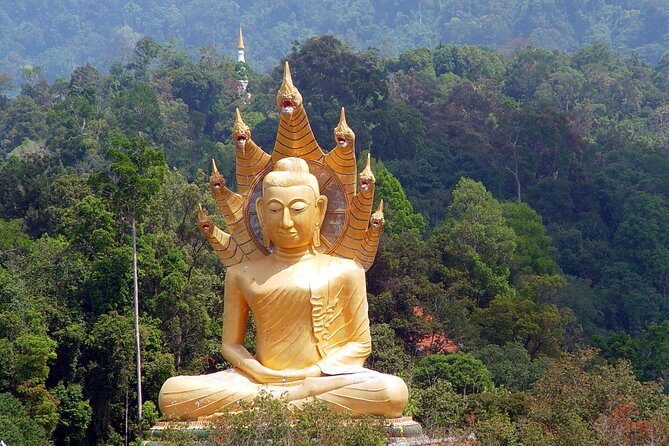Amazing 3 Temples - Bang Rieng Pagoda Temple: A Hilltop Mix of Thai, Chinese, and Other Styles