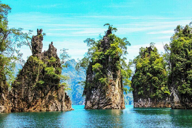 Amazing One Day Trip At Cheow Larn Lake From Khao Lak - Nam Rad Watershed Creek: swim now, watch your step later