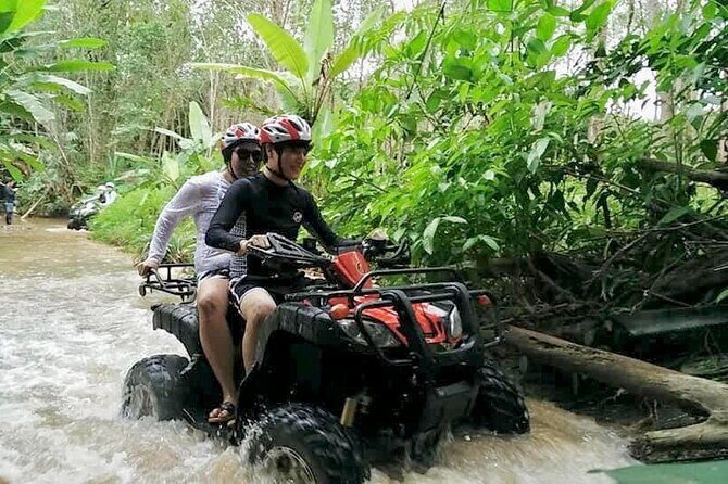 ATV Ride and Lampi Waterfall - Refuel moment: tropical fruit and drinks after the ride
