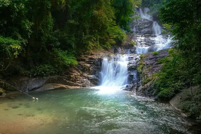 ATV Ride and Lampi Waterfall - Lampi Waterfall in Khao Lampi–Hat Thai Mueang National Park: swimming and 3-tier cascades