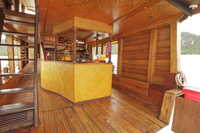 Cruising on a comfortabel boat in Phang Nga Bay - The "Must-Do" Tour Khao Lak - Food, Drinks, and the Free-Flow Snack Plan