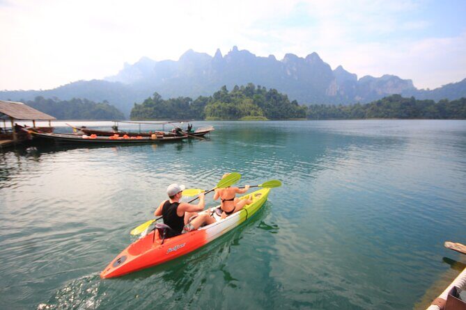 From Khao Lak : Cheow Lan Lake & Nam Rad Emerald Pool - Nam Rad Emerald Pool: cool water and wildlife surprises