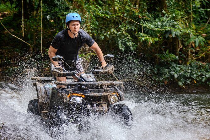 Highlight Khaolak ATV Quad-bike Adventure Experience - The guided ride: jungle trails, hills, and mud reality