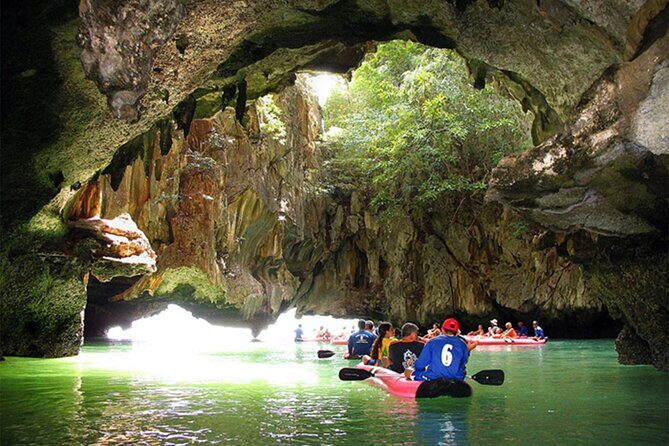 James Bond Island Adventure Tour from Khao Lak including Sea Canoeing & Lunch - Wat Suwan Khuha Cave Temple: Monkeys, Covered Knees, and Old Drawings