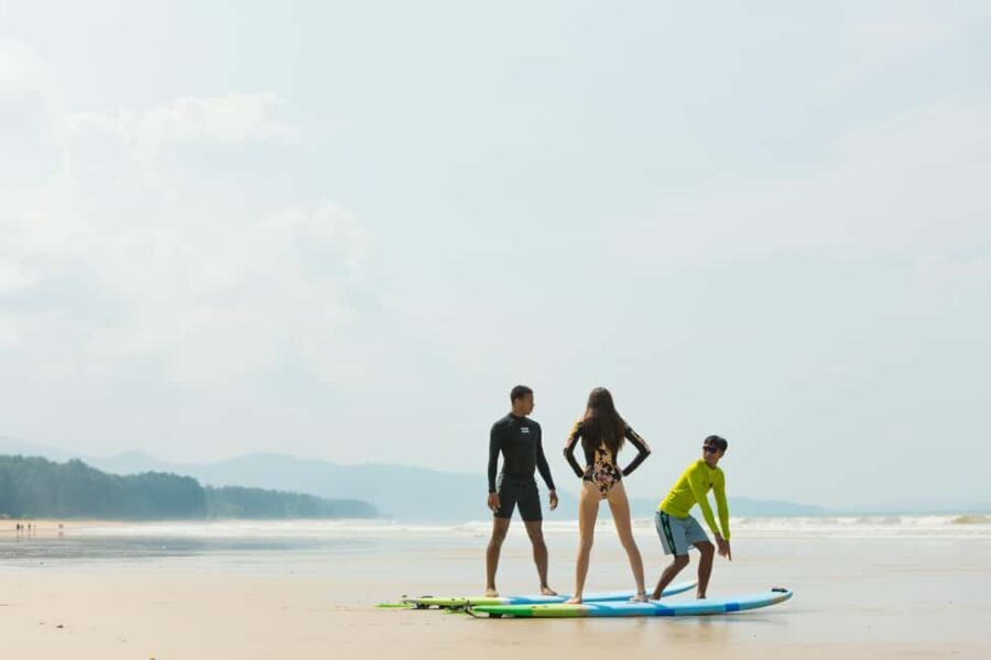 Khao Lak: 1.5-Hour Small Group Surfing Experience - Ocean time: getting your first waves without needing to be a swimmer