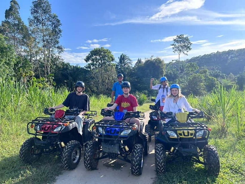 Khao Lak: ATV Ride Through Mountain and Waterfall Trails - What You Ride Through: Palm Gardens, Rubber Plantations, Creeks 1 & 2