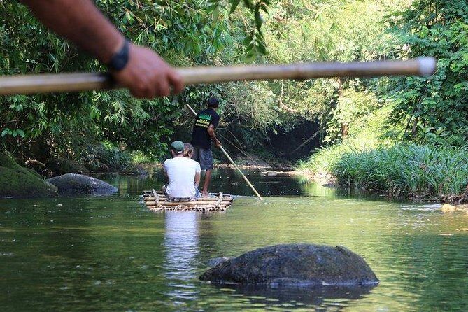 Khao Lak: Bamboo Rafting & Sea Turtle Conservation Center - Komol’s Corner bamboo rafting: the calm river part you’ll remember