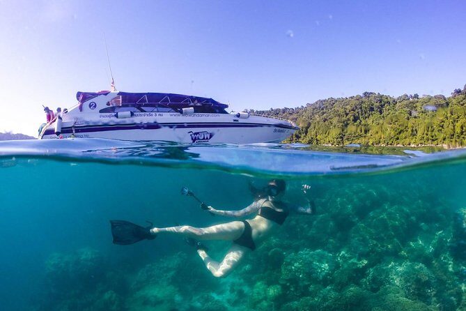 Khao Lak: Wow Andaman Snorkeling Trip to Similan Islands - Ko Bangu / Ko Bangü (Island No. 9): northern island snorkel time