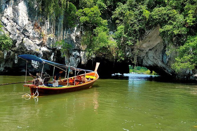 Phang Nga Sunset and James Bond Island - James Bond Island: Famous Rocks, Real Footpaths, and Tide Reality
