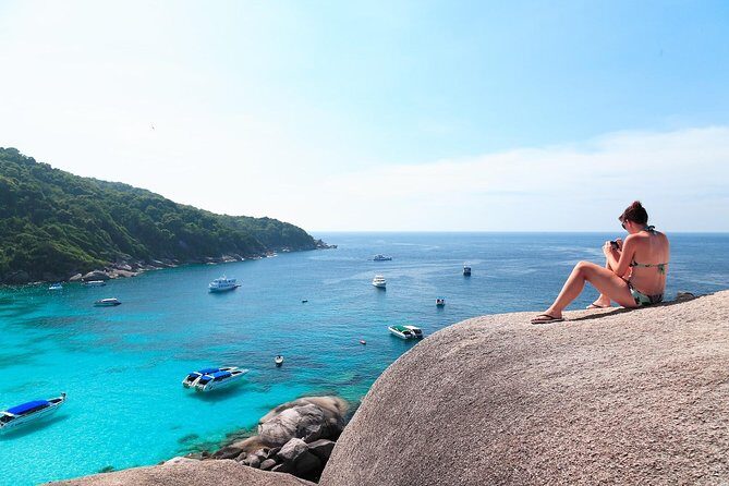 Similan Islands Snorkel Tour by Fantastic Similan Travel from Khao Lak - Final stop: Donald Duck Bay (No. 8) and Sailing Rock hike
